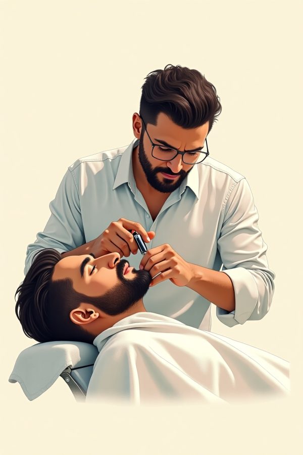 Professional Hot Towel Shaving Techniques